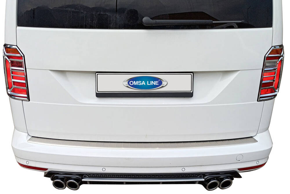 VW Caddy Stop Çerçevesi - ABS Krom (2 Parça) | 2015 ve Sonrası