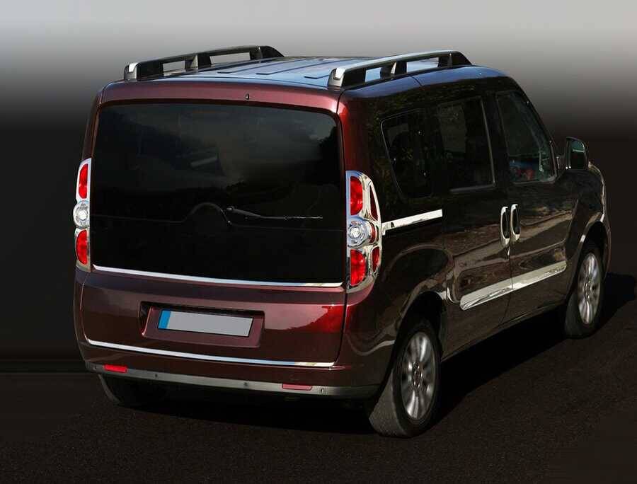 Opel Combo D Bagaj Alt Çıtası - Krom | 2011-2018 Arası