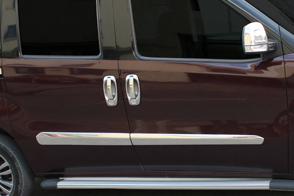 Opel Combo D Yan Kapı Çıtası - Krom (4 Parça) | 2011-2019 Arası