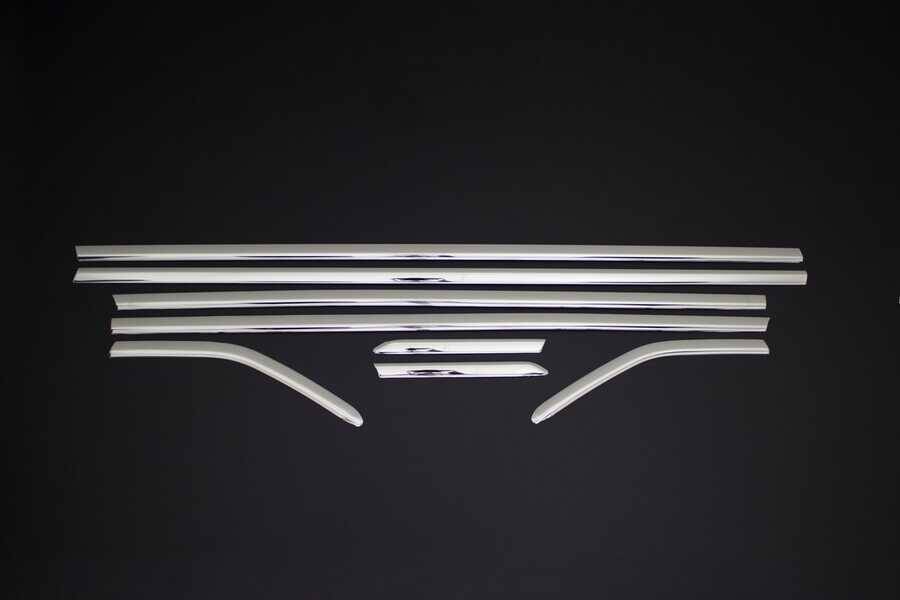 Ford Focus Cam Çıtası Alt - Krom (8 Parça) | 2010-2018 Arası, SD