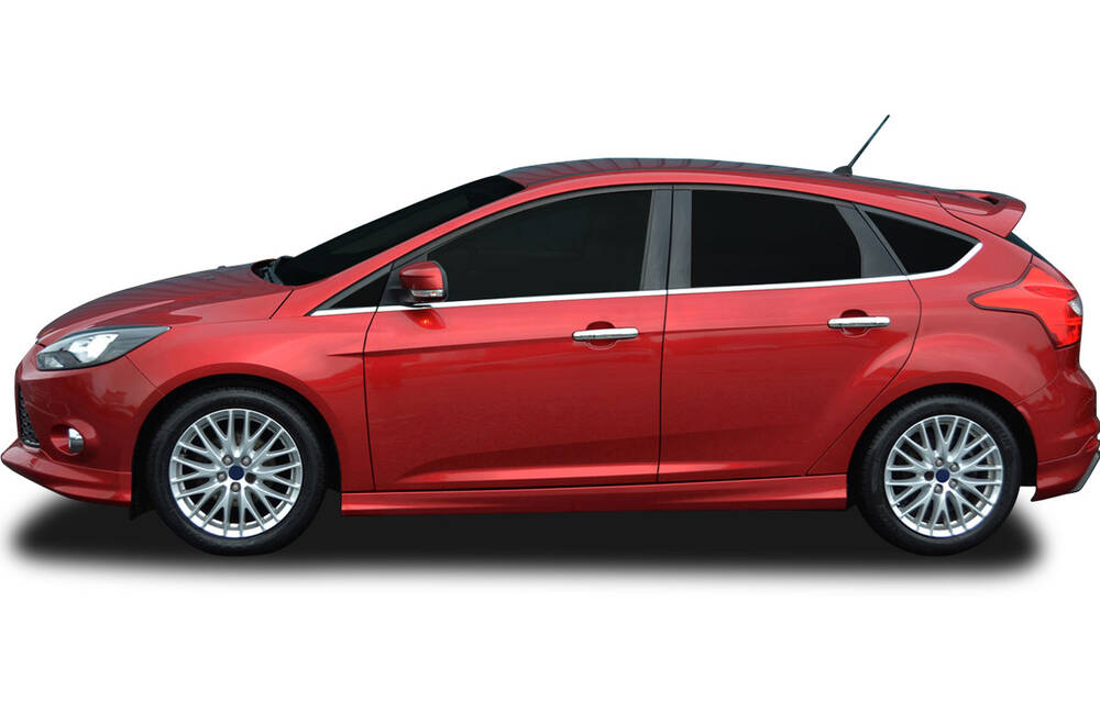 Ford Focus Cam Çıtası Alt - Krom (8 Parça) | 2010-2018 Arası, SD