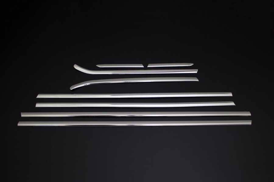 Ford Focus Cam Çıtası Alt - Krom (8 Parça) | 2010-2018 Arası, SD