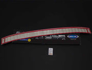 Ford Tourneo Custom Arka Tampon Eşiği - Krom Taşlı | 2012-2023 Arası