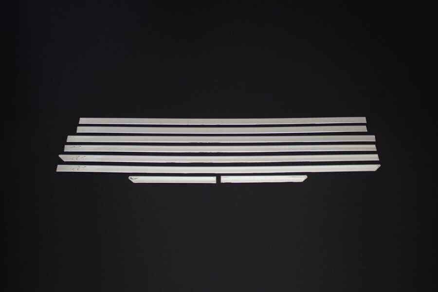 Ford Tourneo Custom Cam Çıtası Alt - Krom, Tek Sürgü, Uzun Şase (8 Parça) | 2012-2023 Arası