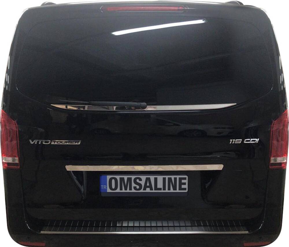 Mercedes Vito W447 Bagaj Cam Alt Çıtası - Krom | 2014 ve Sonrası