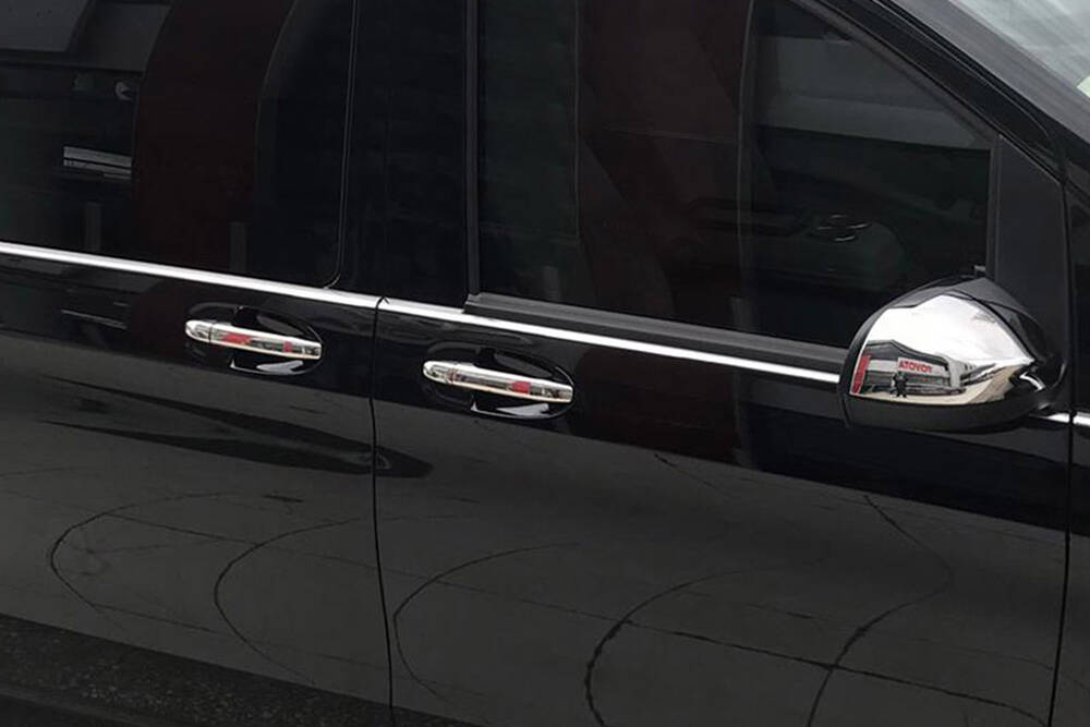 Mercedes Vito W447 Kapı Kolu - Krom, 4 Kapı (8 Parça) | 2014 ve Sonrası