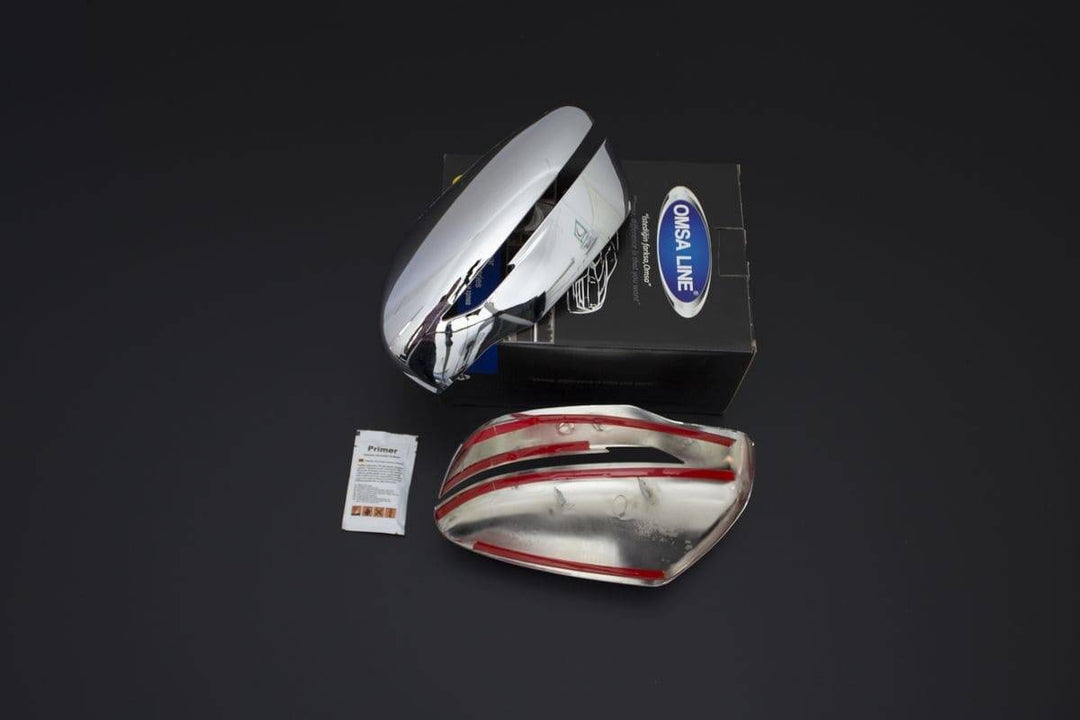 Nissan Qashqai Ayna kapağı Set - ABS Krom | 2014-2021 Arası
