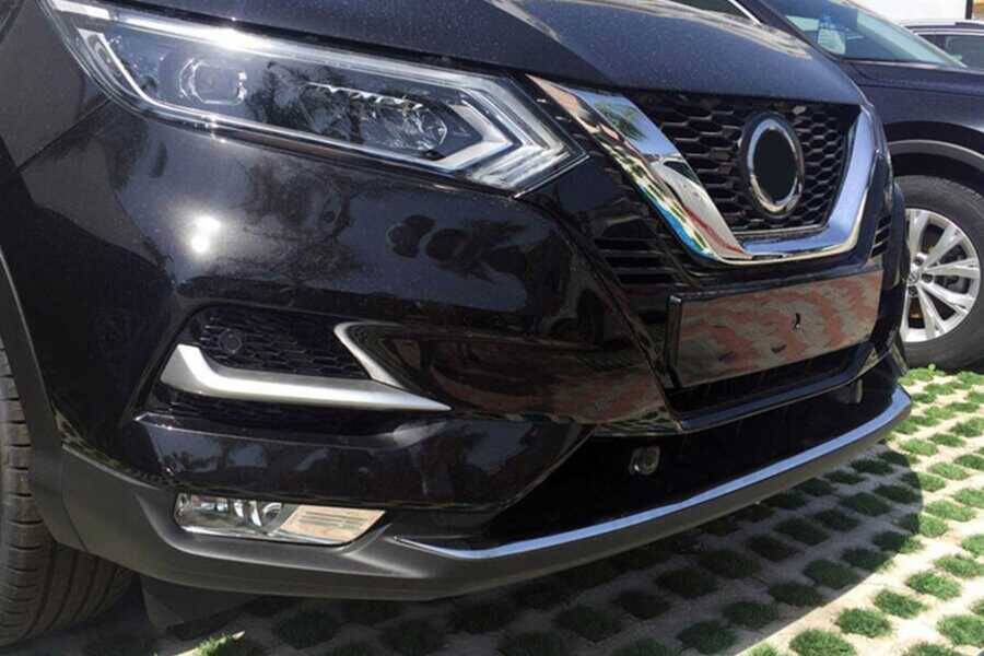 Nissan Qashqai Ön Tampon Çıtası - Krom | 2017-2021 Arası