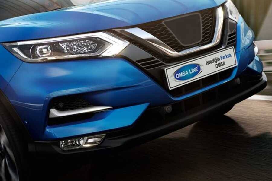 Nissan Qashqai Sis Far Çıtası - Krom (2 Parça) | 2017-2021 Arası