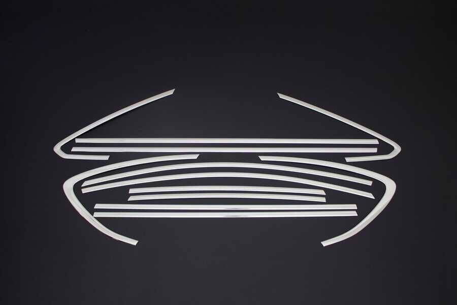 Opel Astra J Cam Çerçevesi - Krom (12 Parça) | 2010-2015 Arası, HB