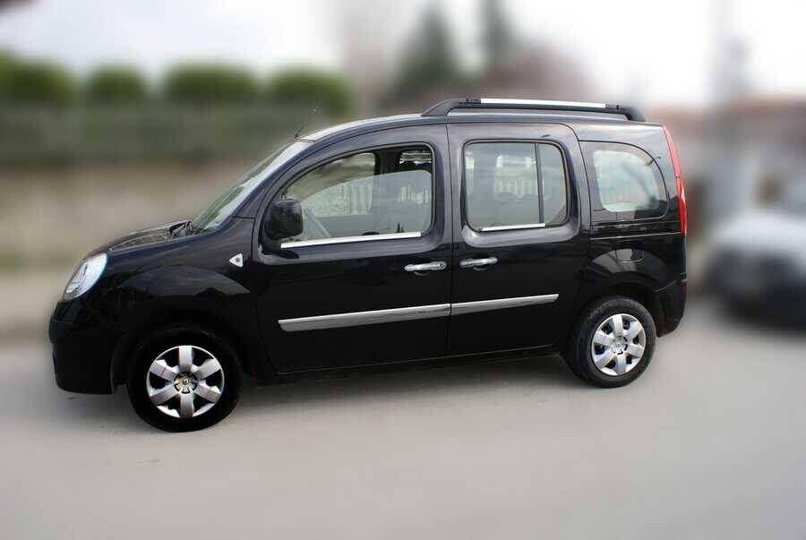 Renault Kangoo Cam Çıtası Alt - Krom (4 Parça) | 2008-2021 Arası