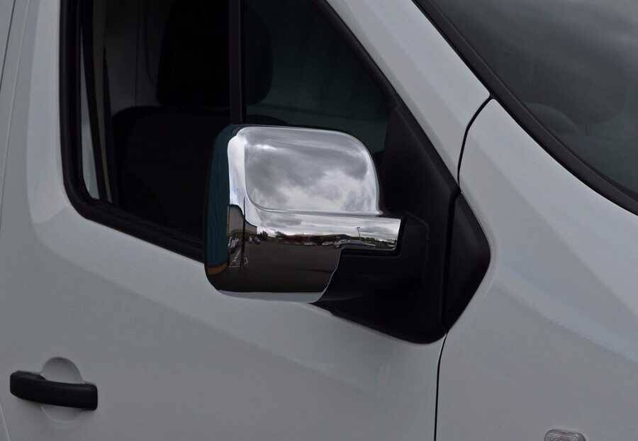Renault Trafic Ayna kapağı Set - ABS Krom | 2014-2022 Arası