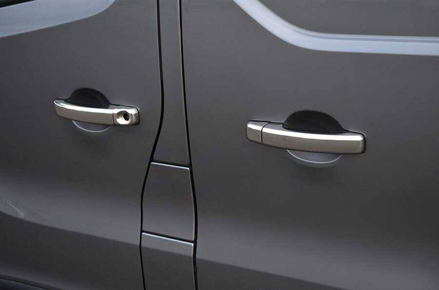 Opel Vivaro B Kapı Kolu - Krom, 4 Kapı (8 Parça) | 2014-2019 Arası