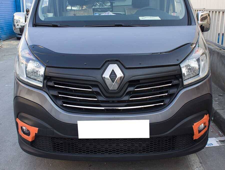 Renault Trafic Ön Panjur - Krom (5 Parça) | 2014-2020 Arası