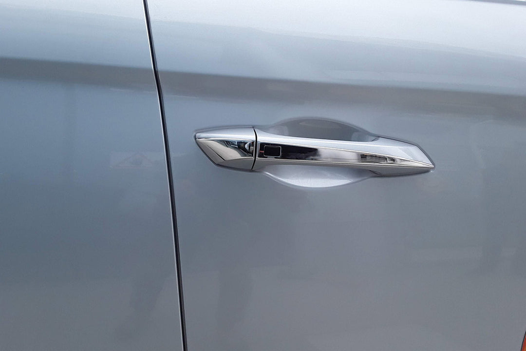 SsangYong Musso Kapı Kolu - Krom, 4 Kapı, Sensör Delikli (8 Parça) | 2018-2022 Arası