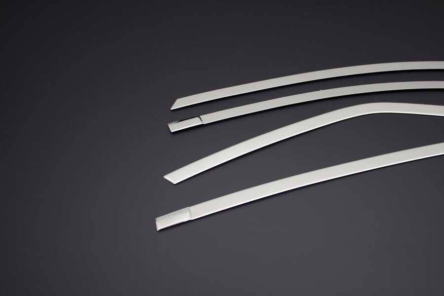 Toyota Corolla Cam Çıtası Üst - Krom (4 Parça) | 2013-2018 Arası, SD