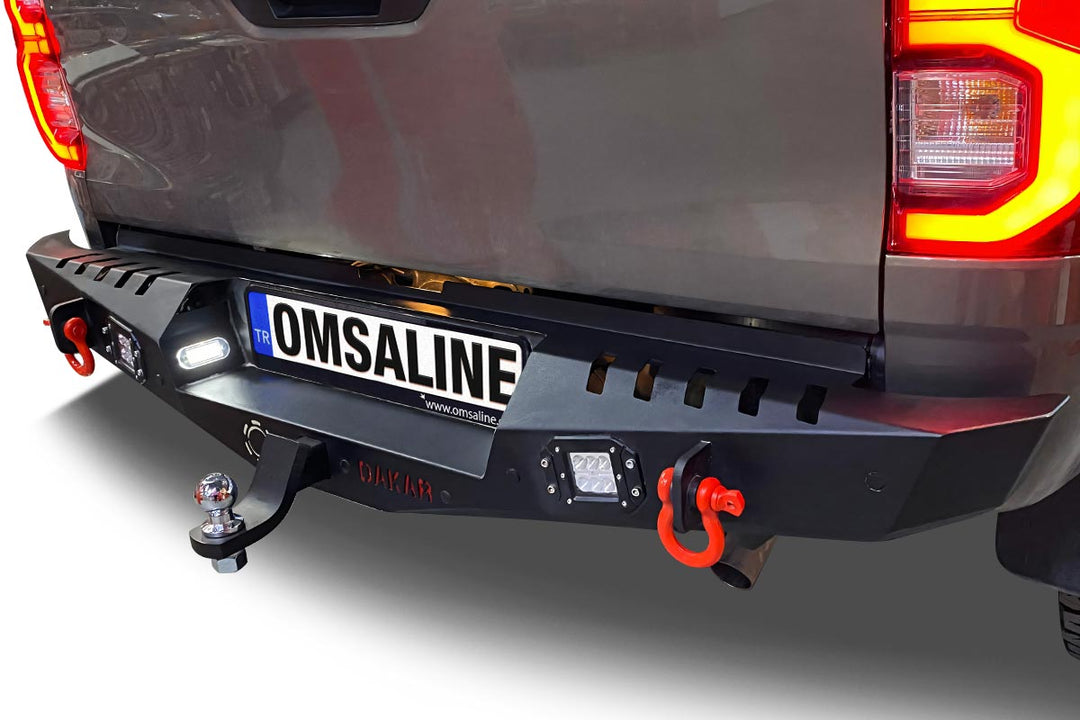 VW Amarok Arka Tampon - Dakar, Ledli, Sensör Delikli | 2010-2021 Arası