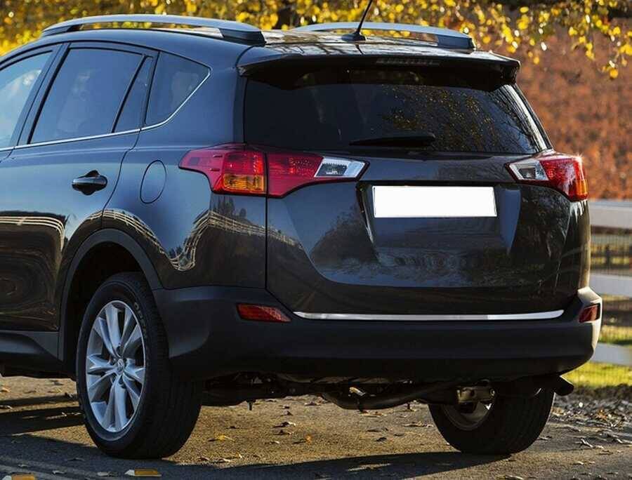 Toyota Rav4 Bagaj Alt Çıtası - Krom | 2012-2015 Arası