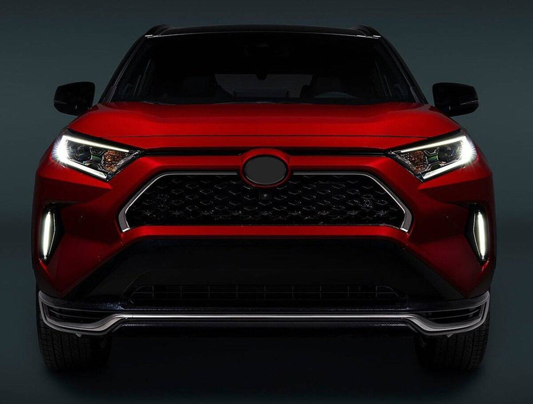 Toyota Rav4 Ön Panjur Çerçevesi - Krom (2 Parça) | 2018 ve Sonrası