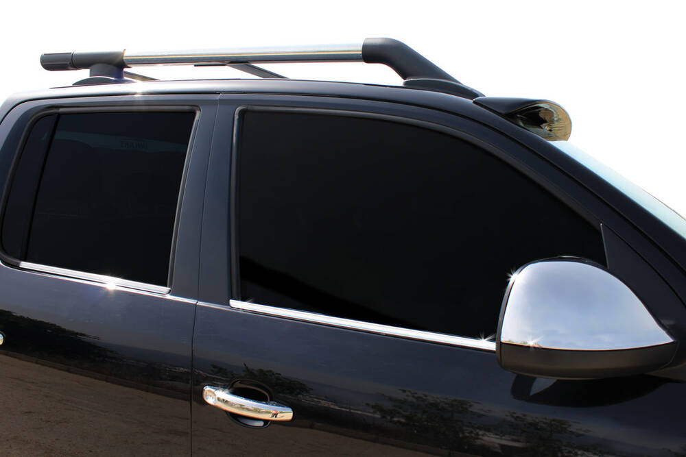 VW Amarok Cam Çıtası Alt - Krom (4 Parça) | 2010-2021 Arası