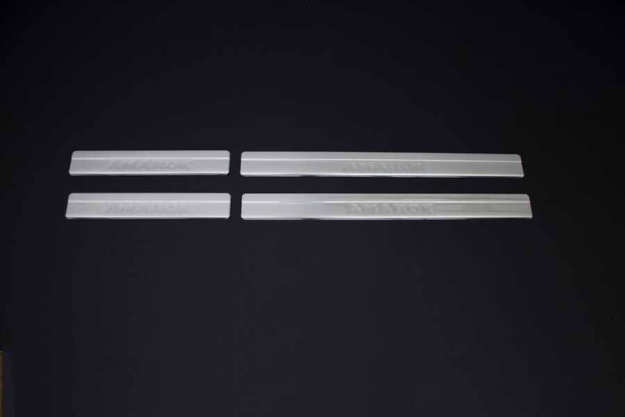 VW Amarok Kapı Eşiği - Krom (4 Parça) | 2010-2021 Arası