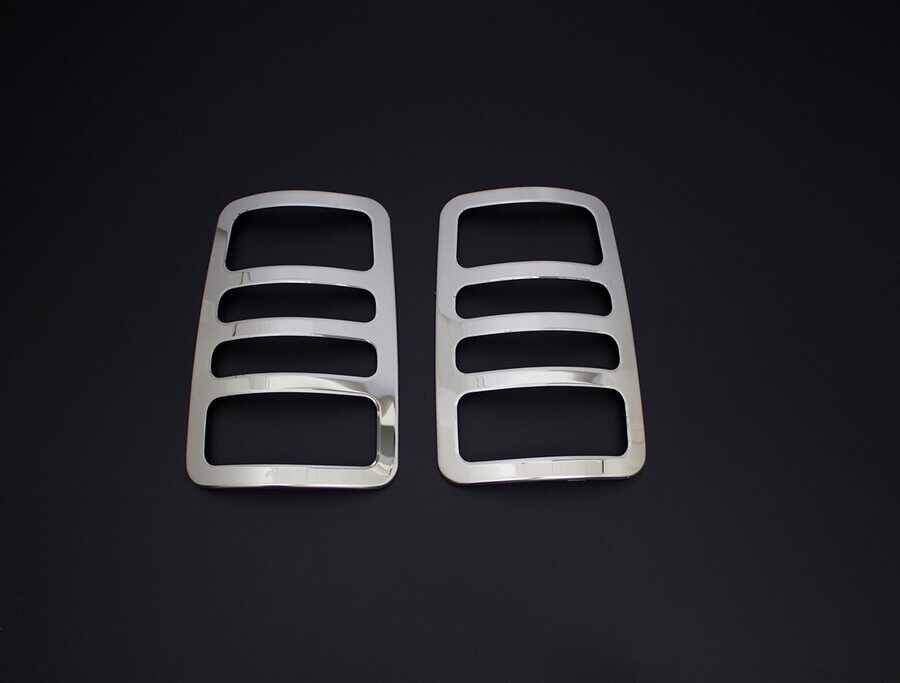 VW Caddy Stop Çerçevesi - Krom (2 Parça) | 2003-2015 Arası