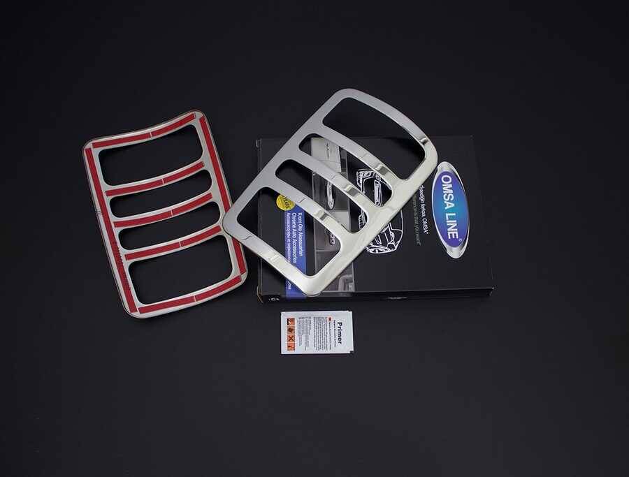 VW Caddy Stop Çerçevesi - Krom (2 Parça) | 2003-2015 Arası