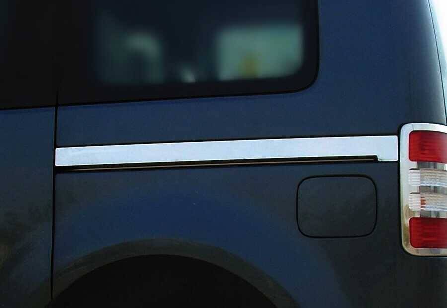 VW Caddy Maxi Sürgülü Kapı Çıtası - Krom (2 Parça) | 2007-2015 Arası