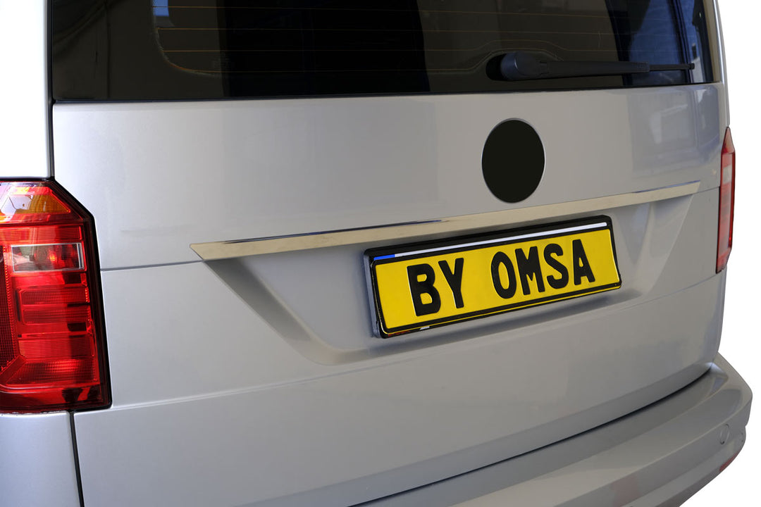 VW Caddy Bagaj Çıtası - Krom, Plaka Üstü | 2015-2020 Arası