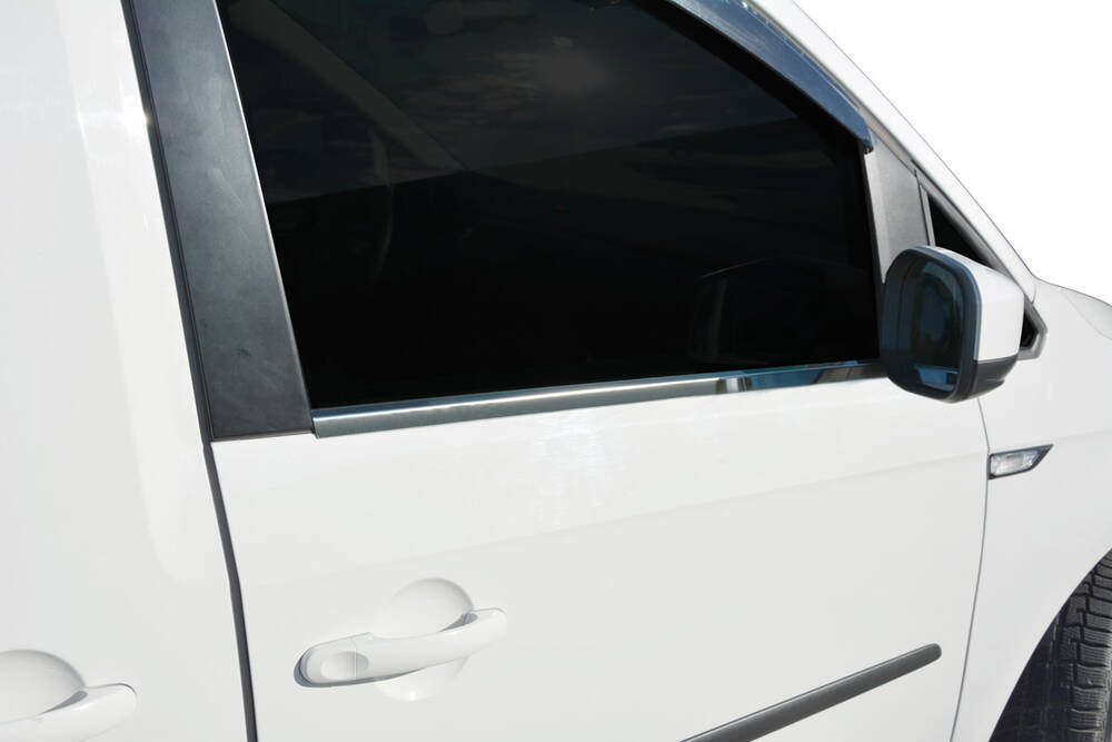 VW Caddy Cam Çıtası Alt - Krom (2 Parça) | 2015-2020 Arası