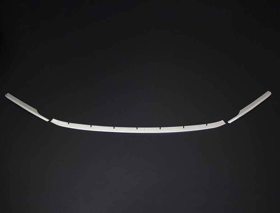 VW Caddy Ön Tampon Çıtası - Krom (3 Parça) | 2015-2020 Arası