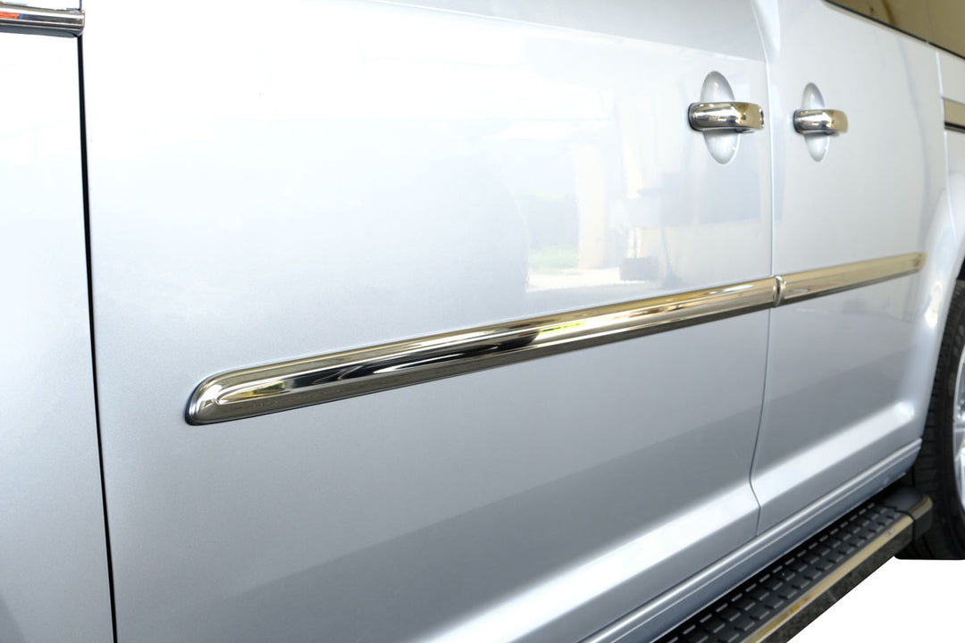 VW Caddy Yan Kapı Çıtası - Krom (4 Parça) | 2015-2020 Arası