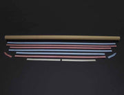 Man TGE Cam Çıtası Alt - Krom, Tek Sürgü, Uzun Şase (10 Parça) | 2017 ve Sonrası