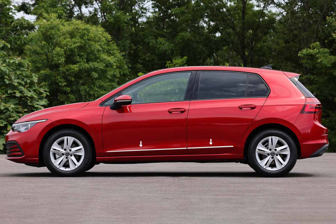 VW Golf Yan Kapı Çıtası - Krom (4 Parça) | 2020 ve Sonrası, HB