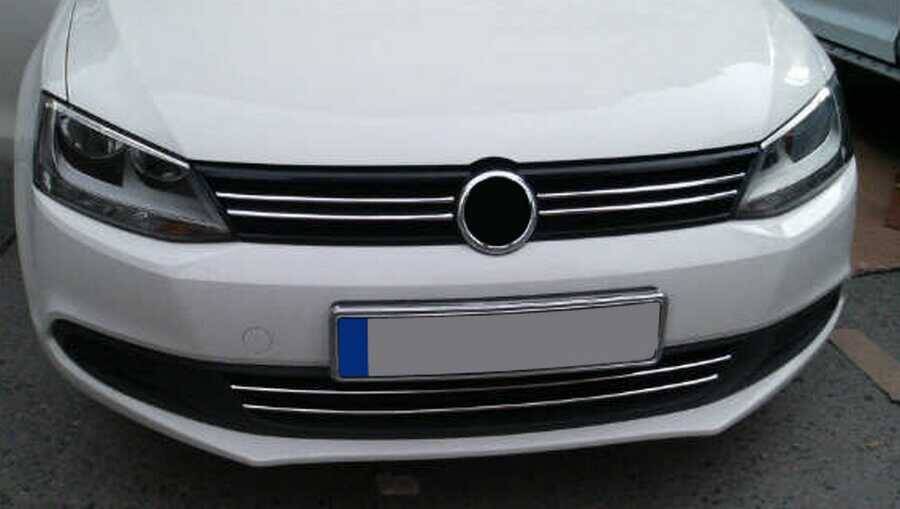 VW Jetta Ön Panjur - Krom (4 Parça) | 2010-2014 Arası, SD