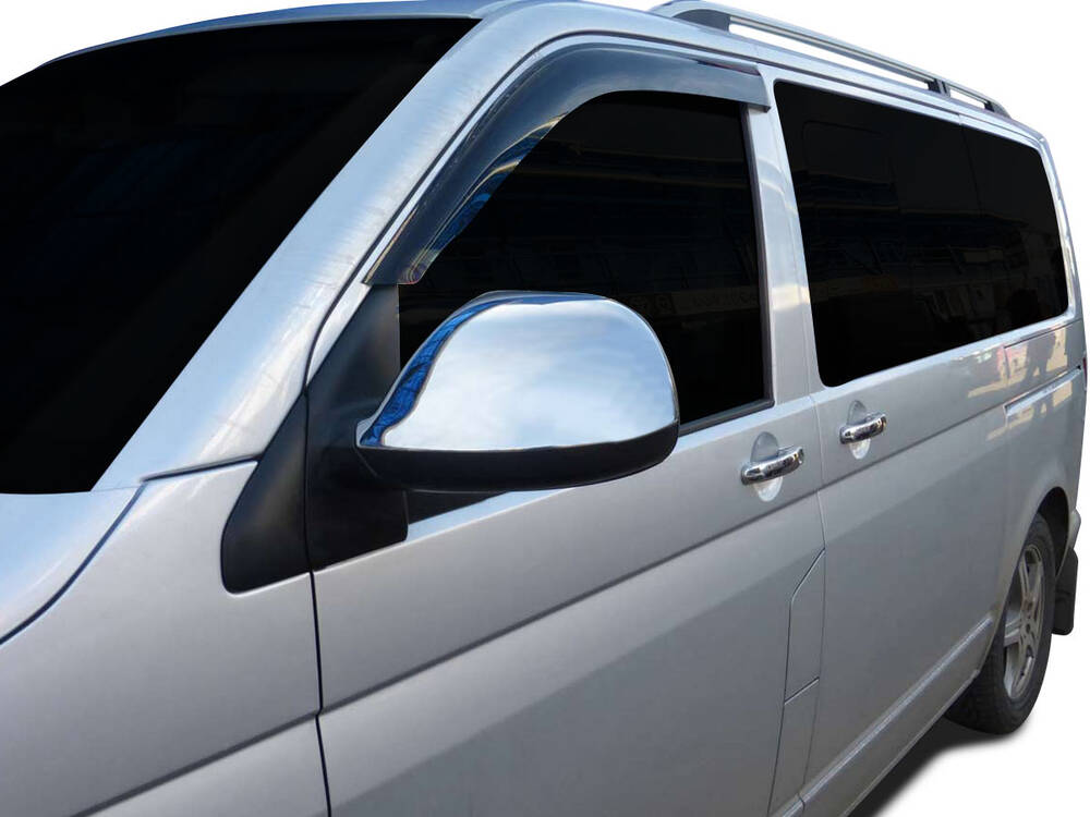 VW Transporter T6 Ayna kapağı Set - ABS Krom | 2015-2023 Arası