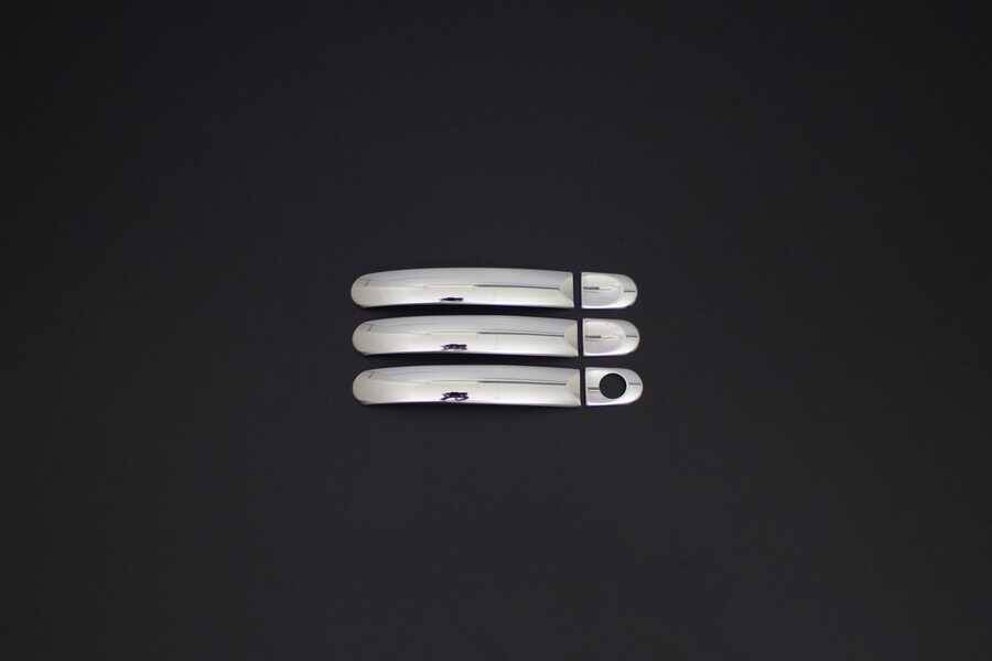 VW Caravelle T5 Kapı Kolu - Krom, 3 Kapı, Deco Tip (6 Parça) | 2003-2023 Arası