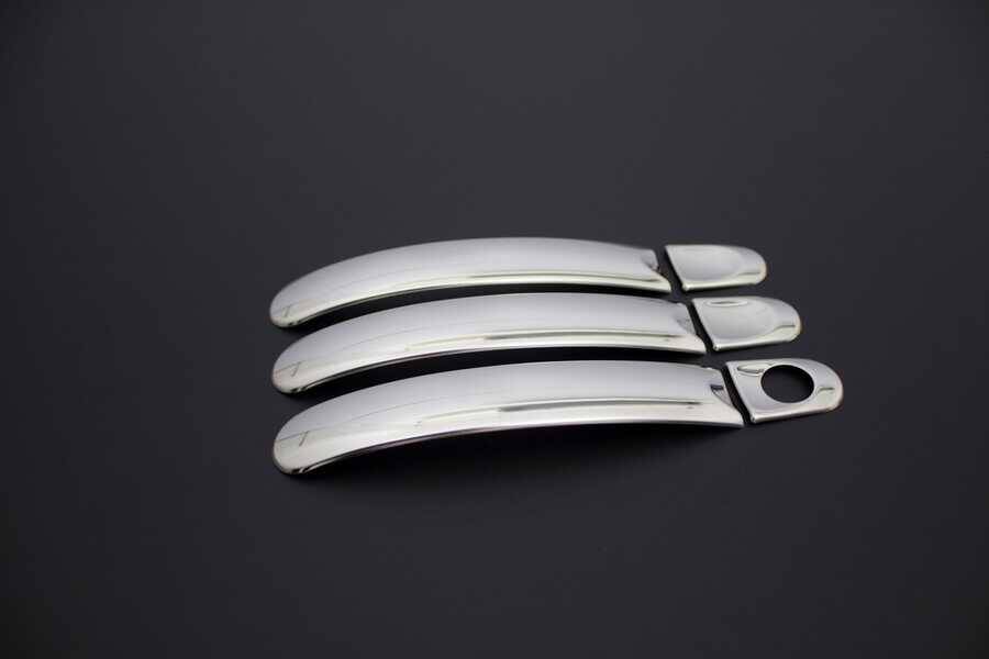 VW Multivan T5 Kapı Kolu - Krom, 3 Kapı, Deco Tip (6 Parça) | 2010-2023 Arası