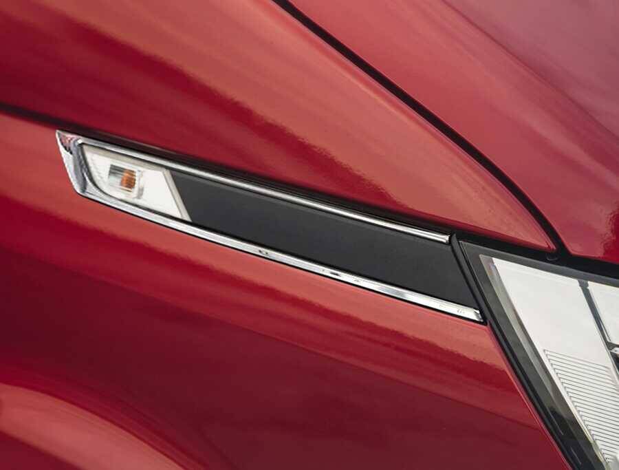 VW Transporter T6 Sinyal Çerçevesi - Krom (2 Parça) | 2019-2023 Arası