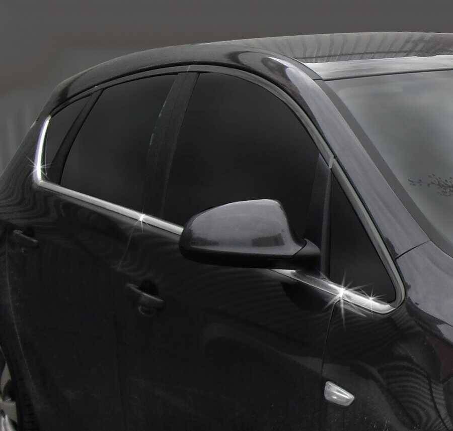 Opel Astra J Cam Çıtası Alt - Krom (8 Parça) | 2010-2015 Arası, HB