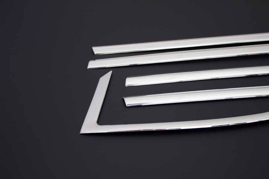 Opel Astra K Cam Çıtası Alt - Krom (8 Parça) | 2015-2021 Arası, HB