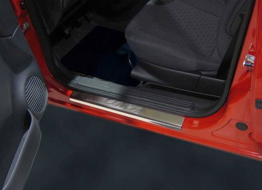 Opel Corsa C Kapı Eşiği - Krom (4 Parça) | 2000-2006 Arası, HB