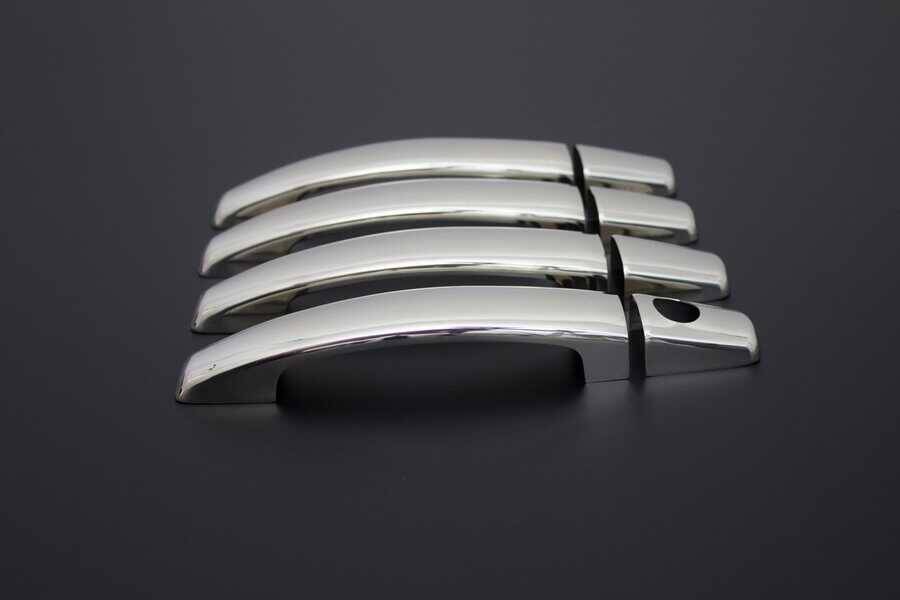 Opel Corsa E Kapı Kolu - Krom, 4 Kapı (8 Parça) | 2015-2019 Arası, HB