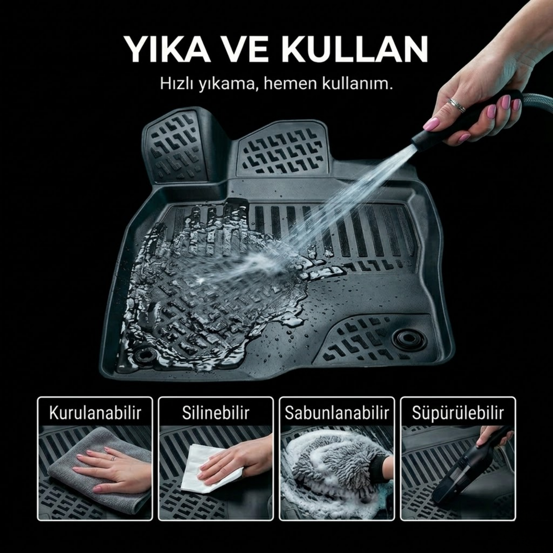 Chevrolet Colarada 3D Paspas - Siyah, USA Versiyon | 2015 ve Sonrası