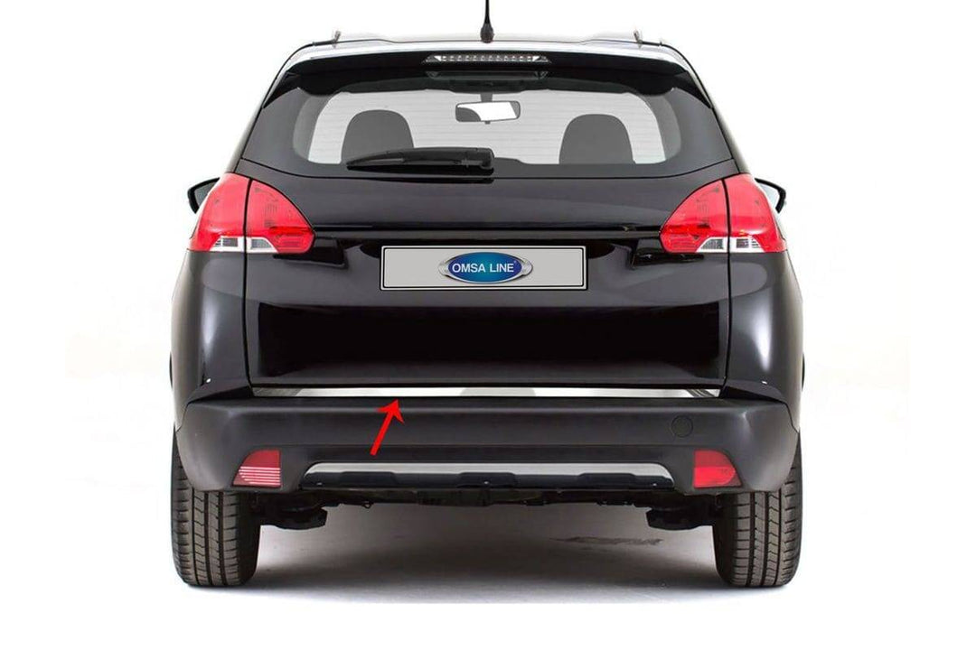 Peugeot 2008 Bagaj Alt Çıtası - Krom | 2013-2020 Arası