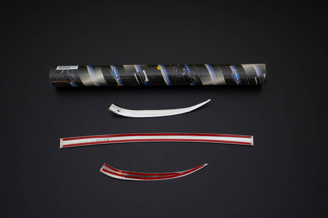 Peugeot 2008 Ön Panjur Çerçevesi - Krom, U Formlu (3 Parça) | 2019-2023 Arası