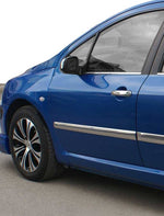 Resmi Galeri görüntüleyicisine yükleyin, Peugeot 307 Cam Çıtası Alt - Krom (4 Parça) | 2001-2008 Arası, HB/SW
