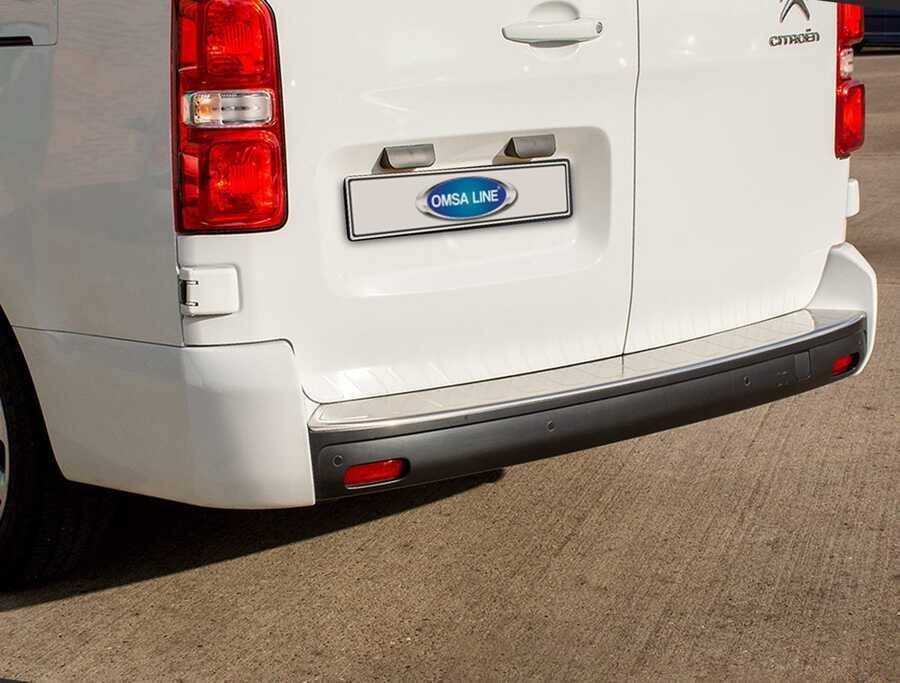 Toyota Verso Arka Tampon Eşiği - Krom Taşlı, Kısa Şase | 2017 ve Sonrası