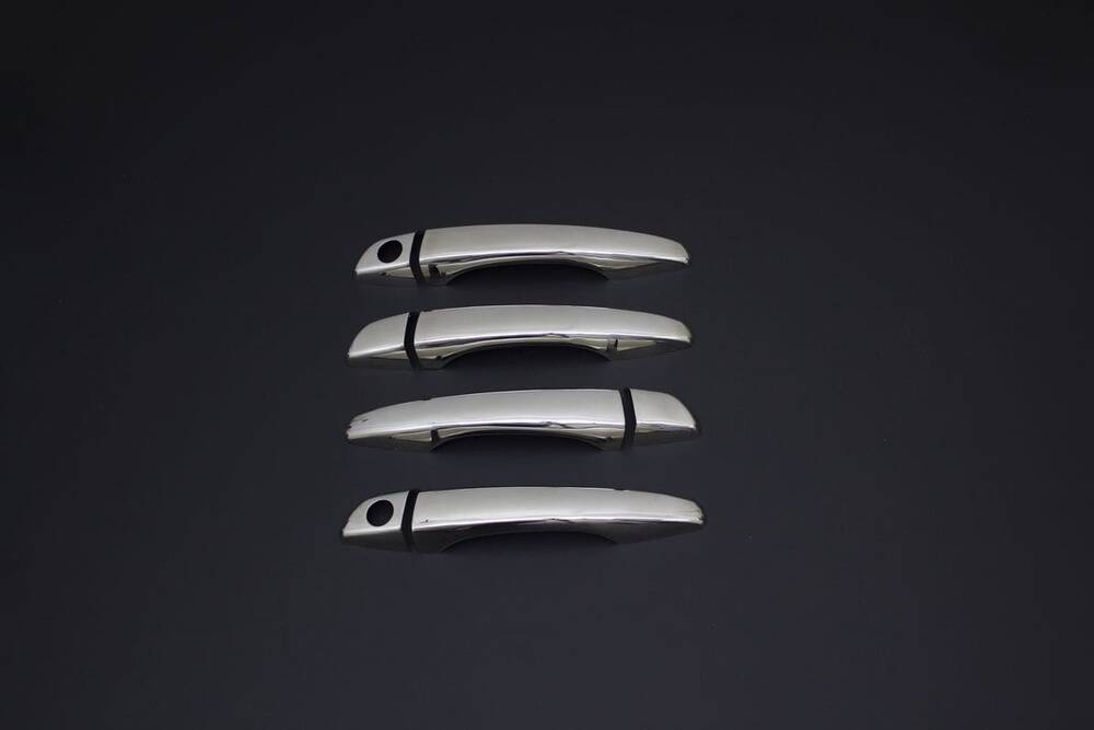 Opel Combo E Kapı Kolu - Krom, 4 Kapı, Tek Sürgülü Kapı için (8 Parça) | 2019 ve Sonrası