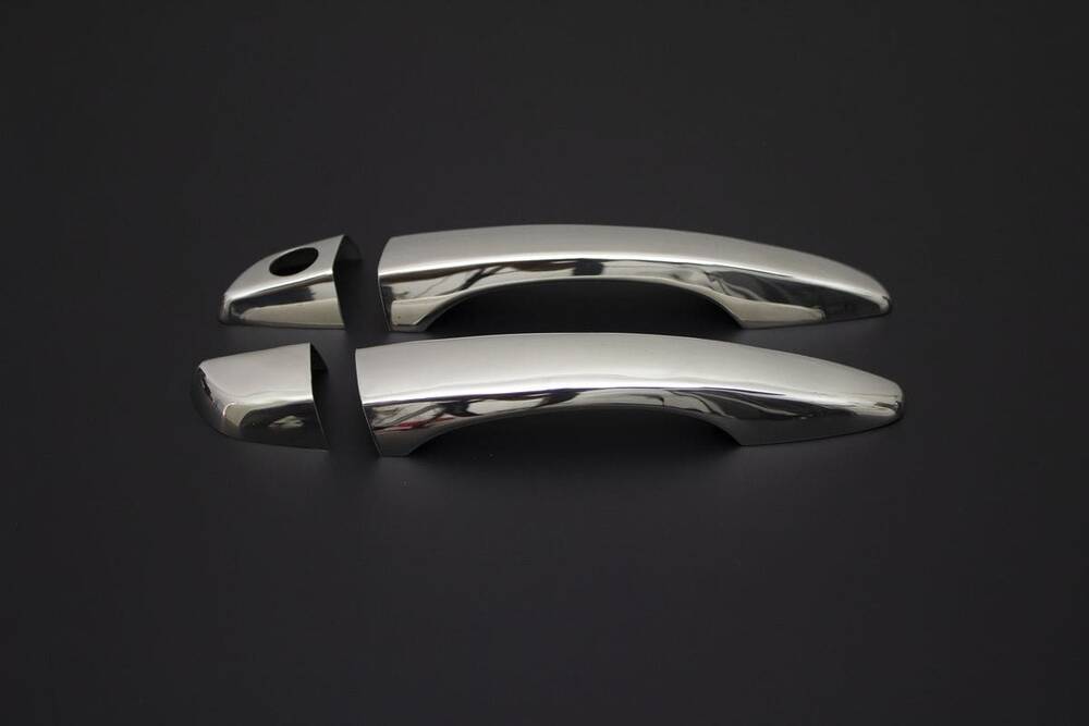 Opel Combo E Kapı Kolu - Krom, 4 Kapı, Tek Sürgülü Kapı için (8 Parça) | 2019 ve Sonrası